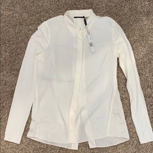White Elie Tahari Blouse